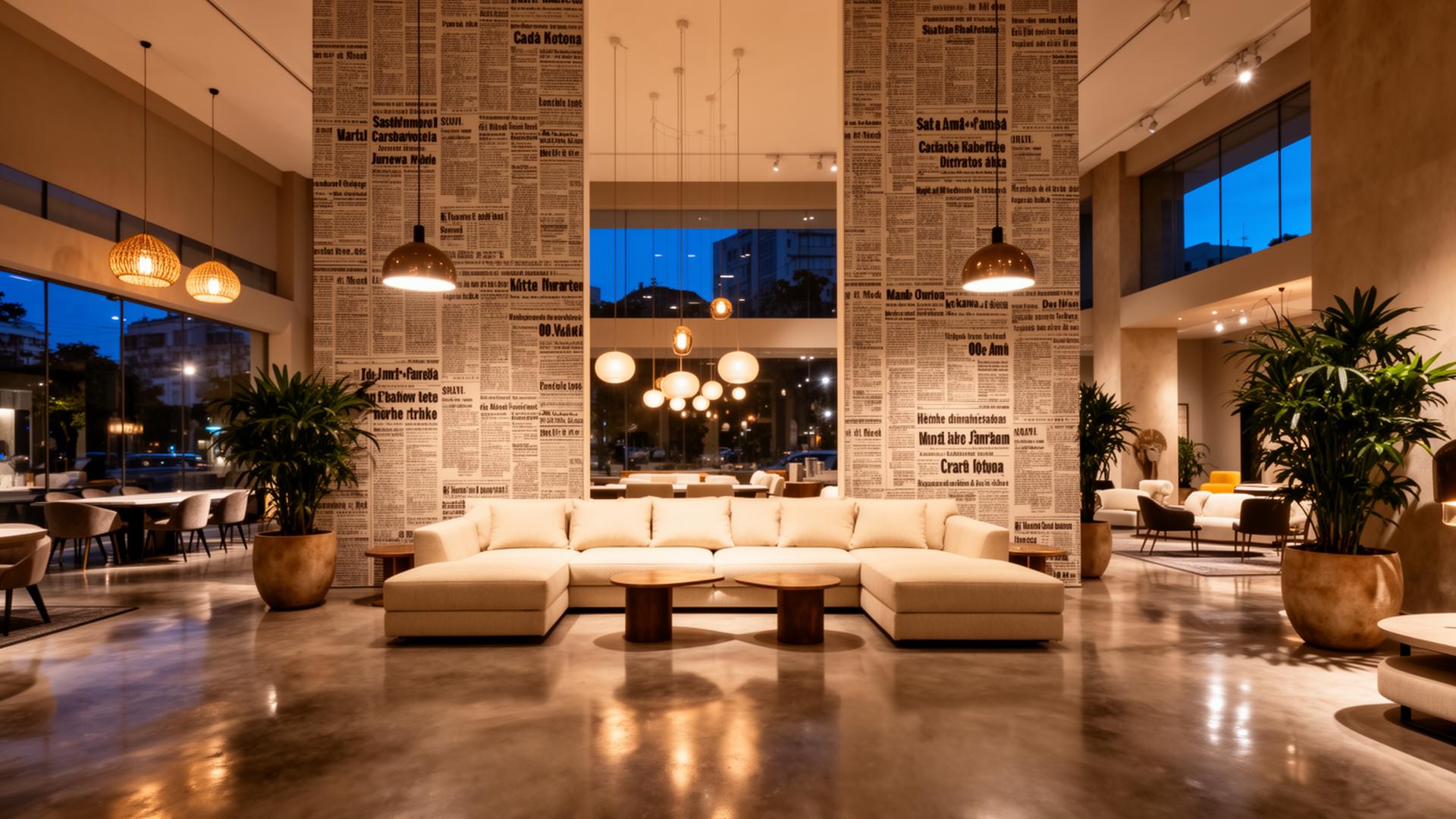 Espace principal du showroom